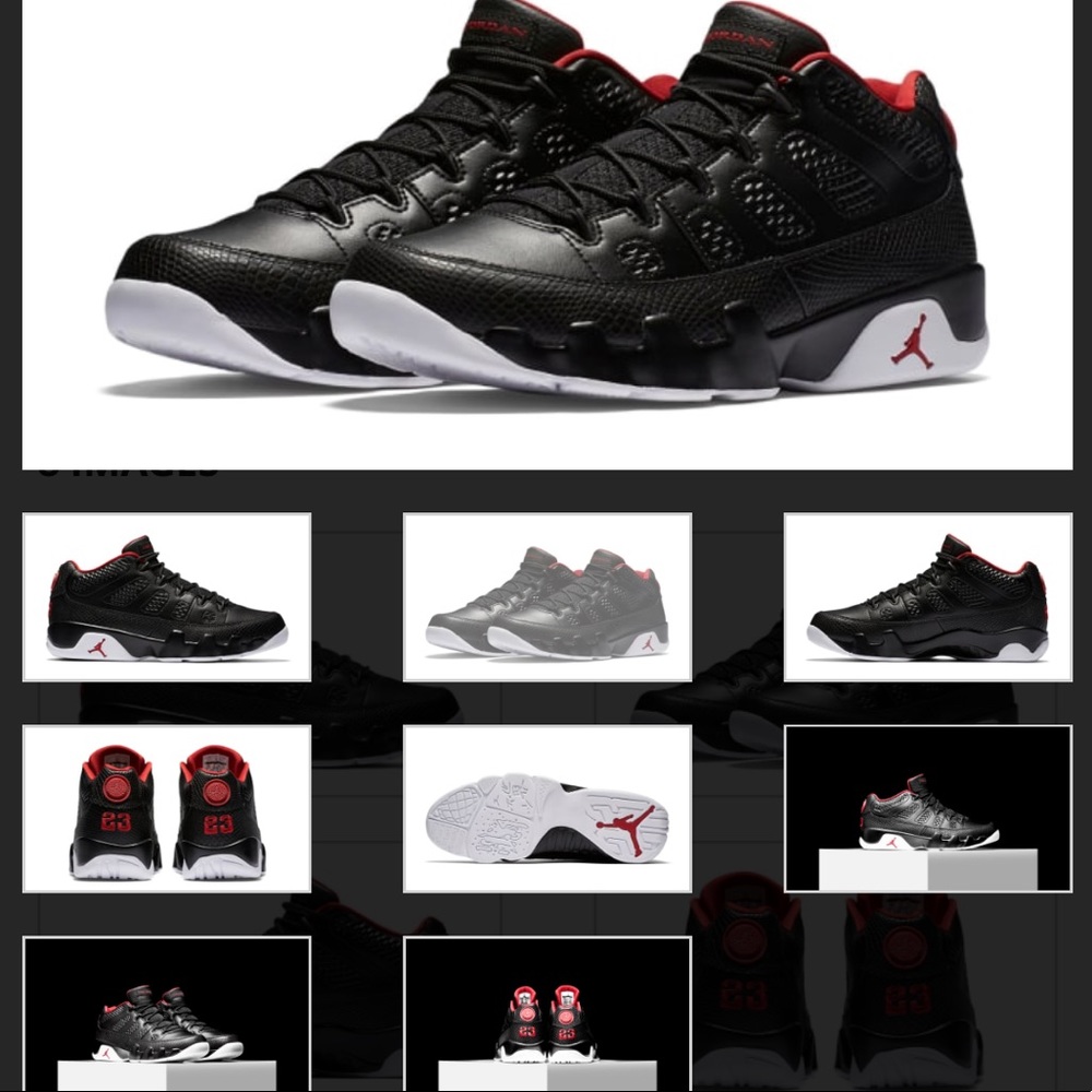 Jordan 9 Retro Low “Snakeskin”